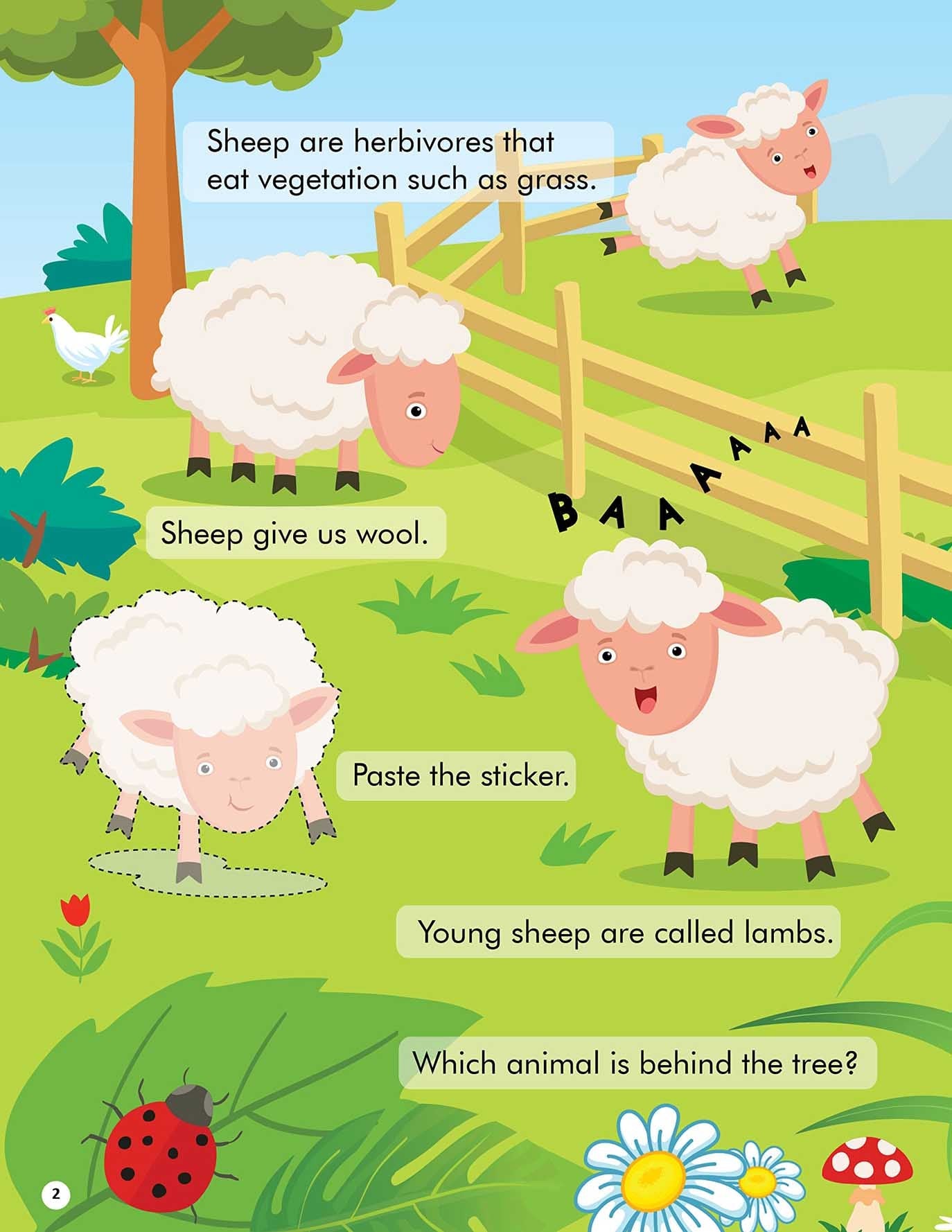 Explore the Farm Activity Book with Stickers and 3D Models - Tinycubs - 