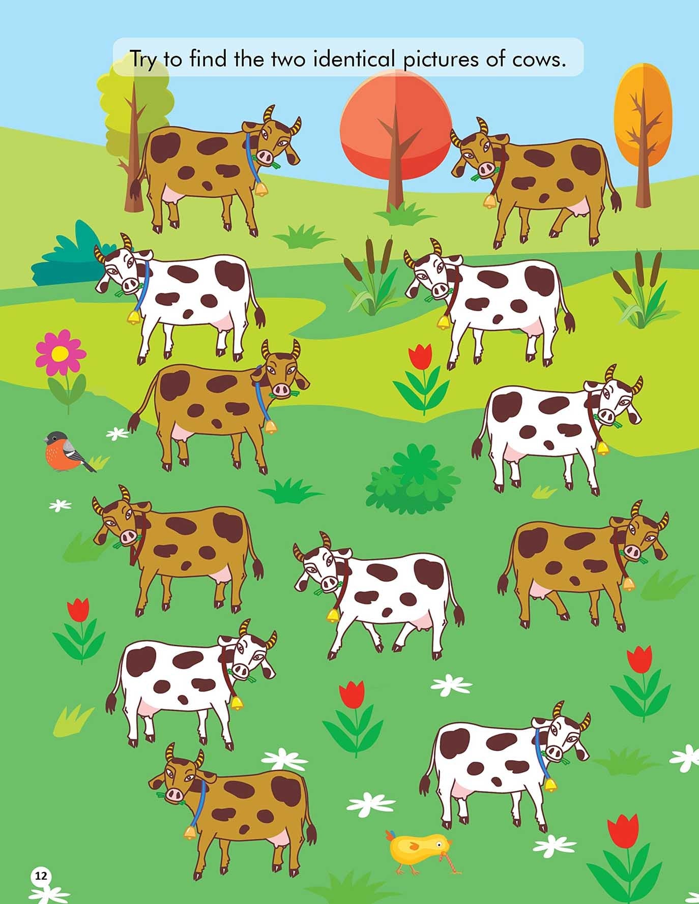 Explore the Farm Activity Book with Stickers and 3D Models - Tinycubs - 