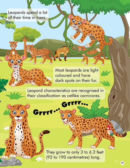 Explore the Jungle Activity Book with Stickers and 3D Models - Tinycubs - 
