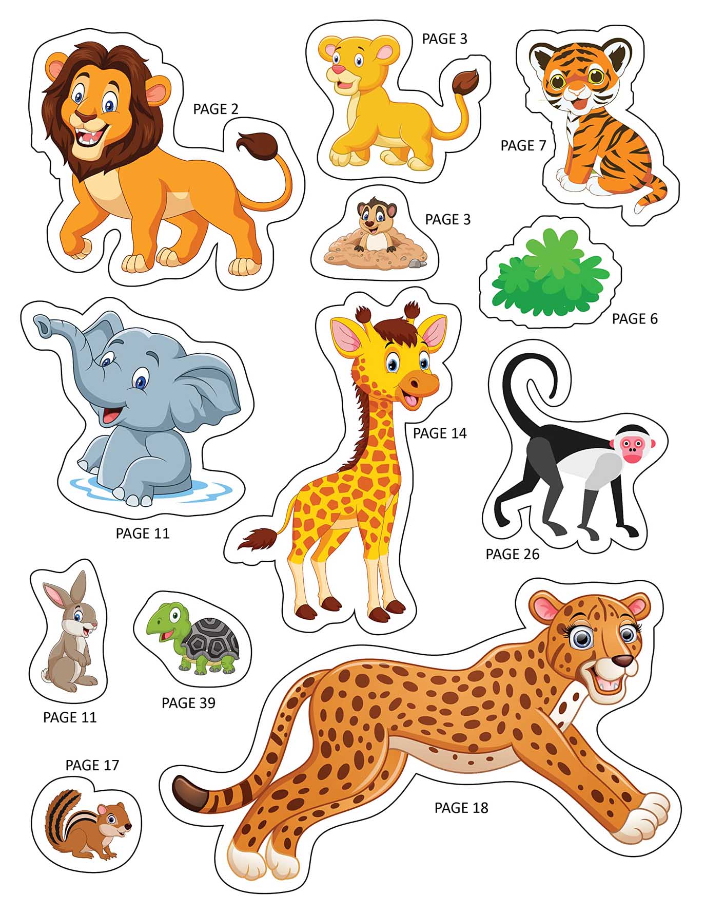 Explore the Jungle Activity Book with Stickers and 3D Models - Tinycubs - 