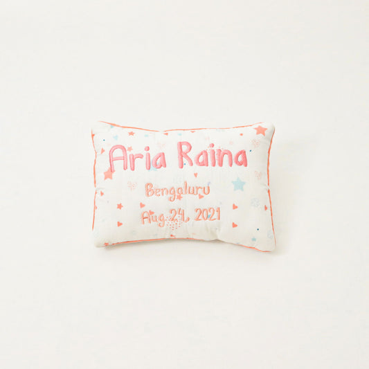 Fairy Dust - Birth Stats Pillow - Tinycubs - 