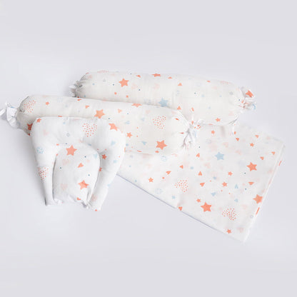 Fairy Dust - Cot Bedsheet Set (Fitted) - Tinycubs - 