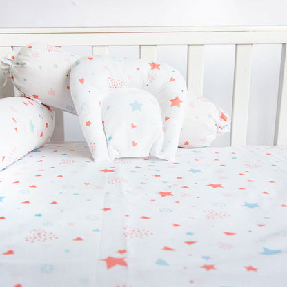 Fairy Dust - Cot Bedsheet Set (Fitted) - Tinycubs - 