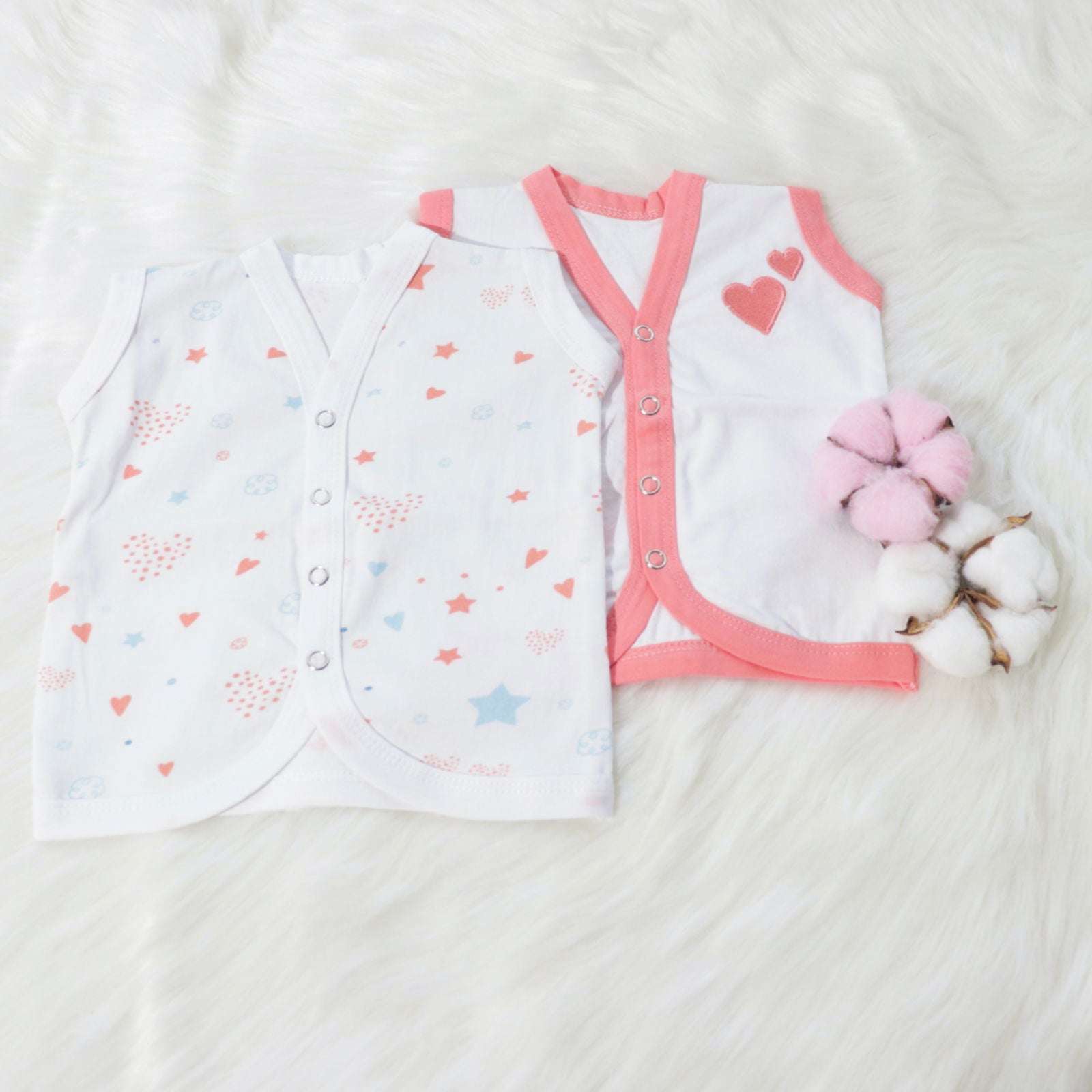 Fairy Dust - Doodle Baby Vests (Set of 2) - Tinycubs - 
