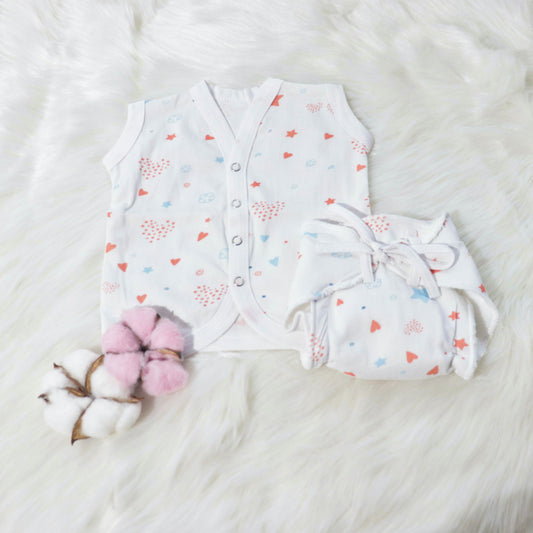 Fairy Dust - Everyday Essentials Nappy & Vest (Set of 4) - Tinycubs - 