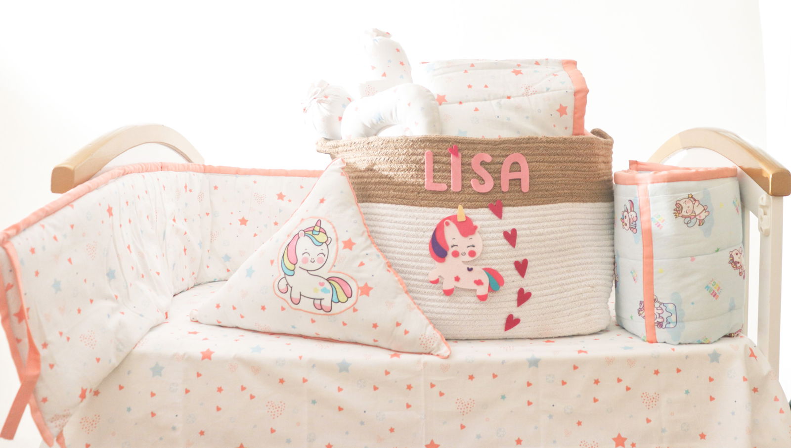 Fairy Dust - Organic Cot Bedding Gift Set - Tinycubs - 