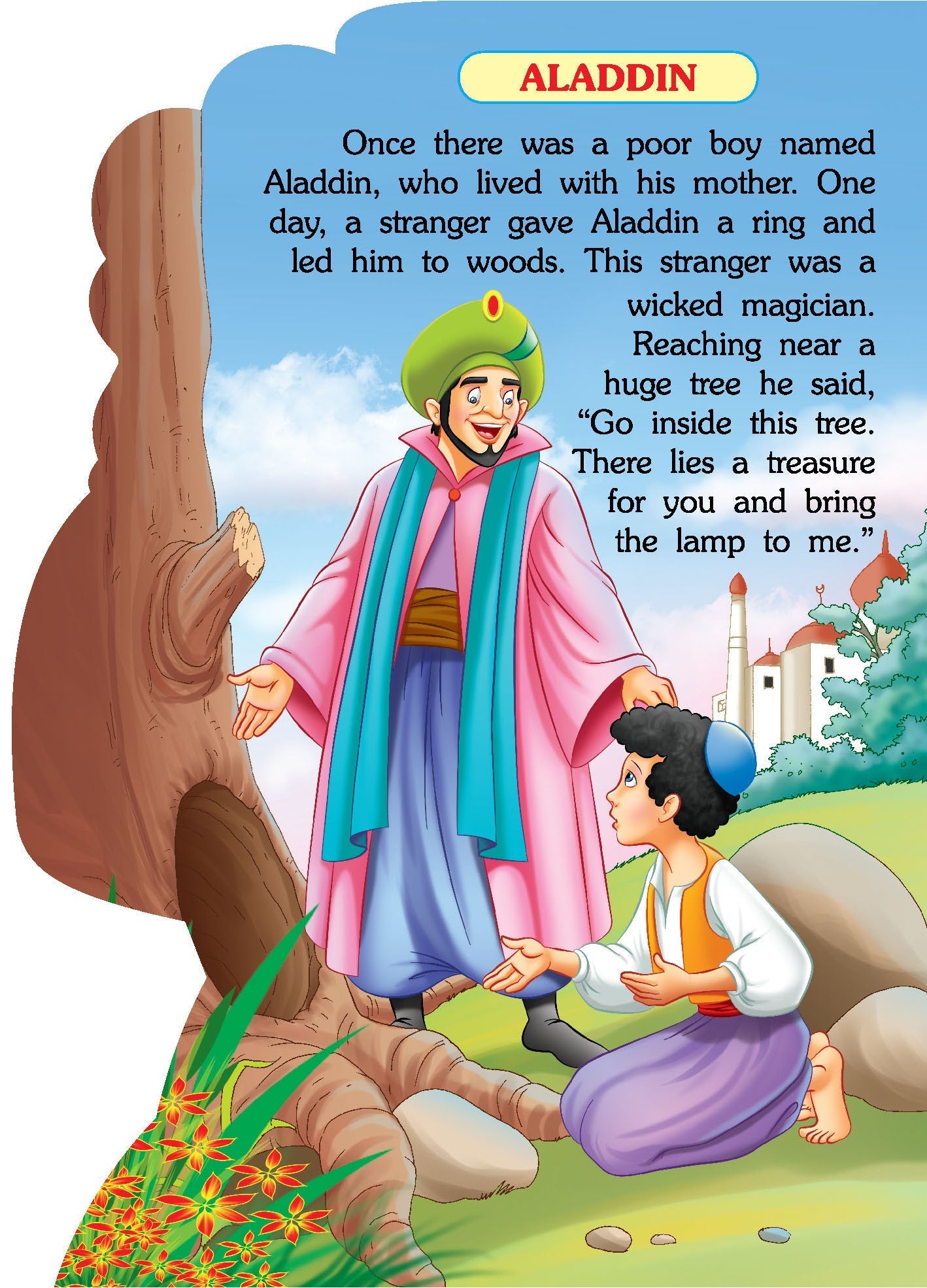 Fancy Story Board Book - Aladin - Tinycubs - 