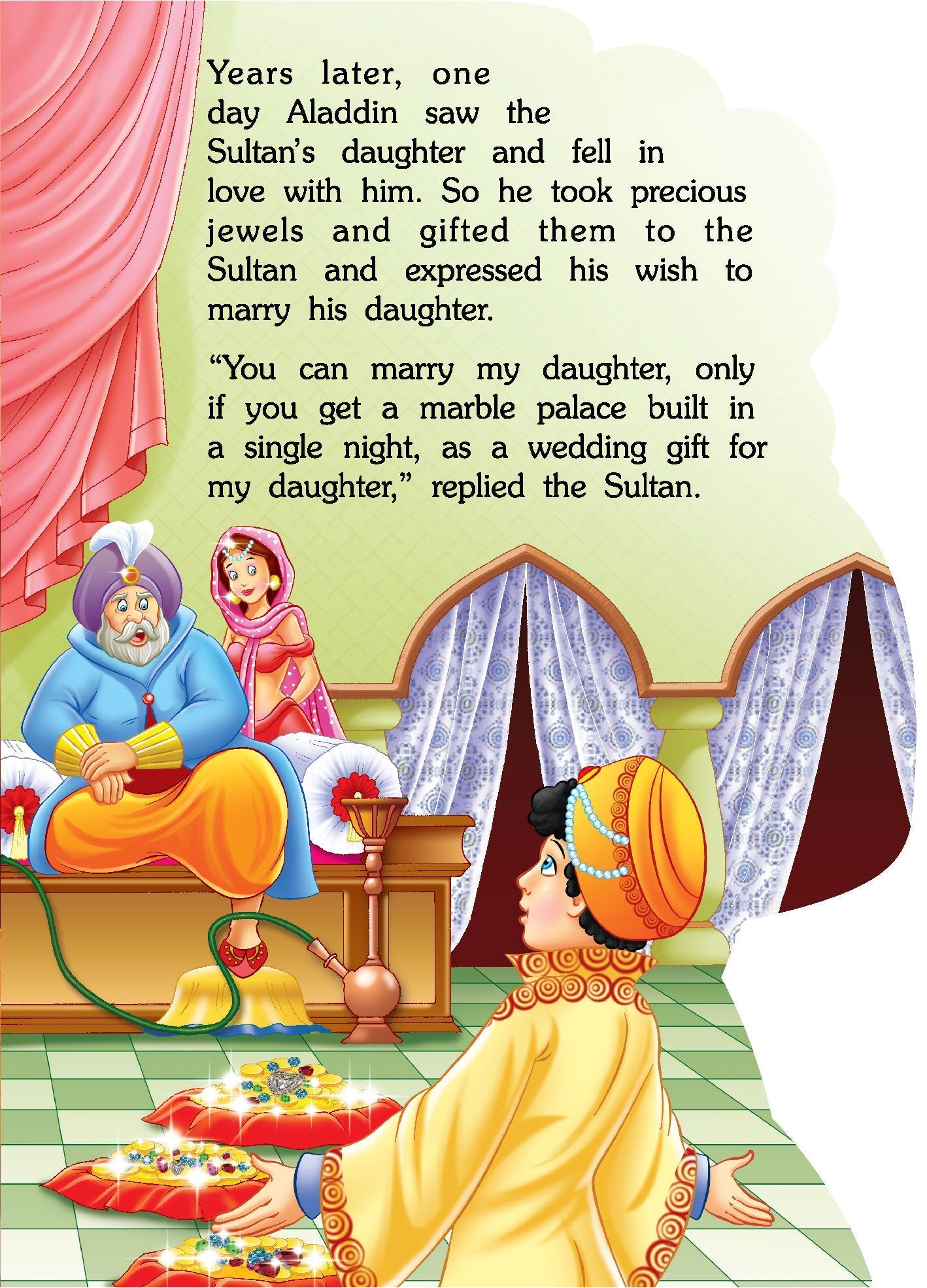Fancy Story Board Book - Aladin - Tinycubs - 