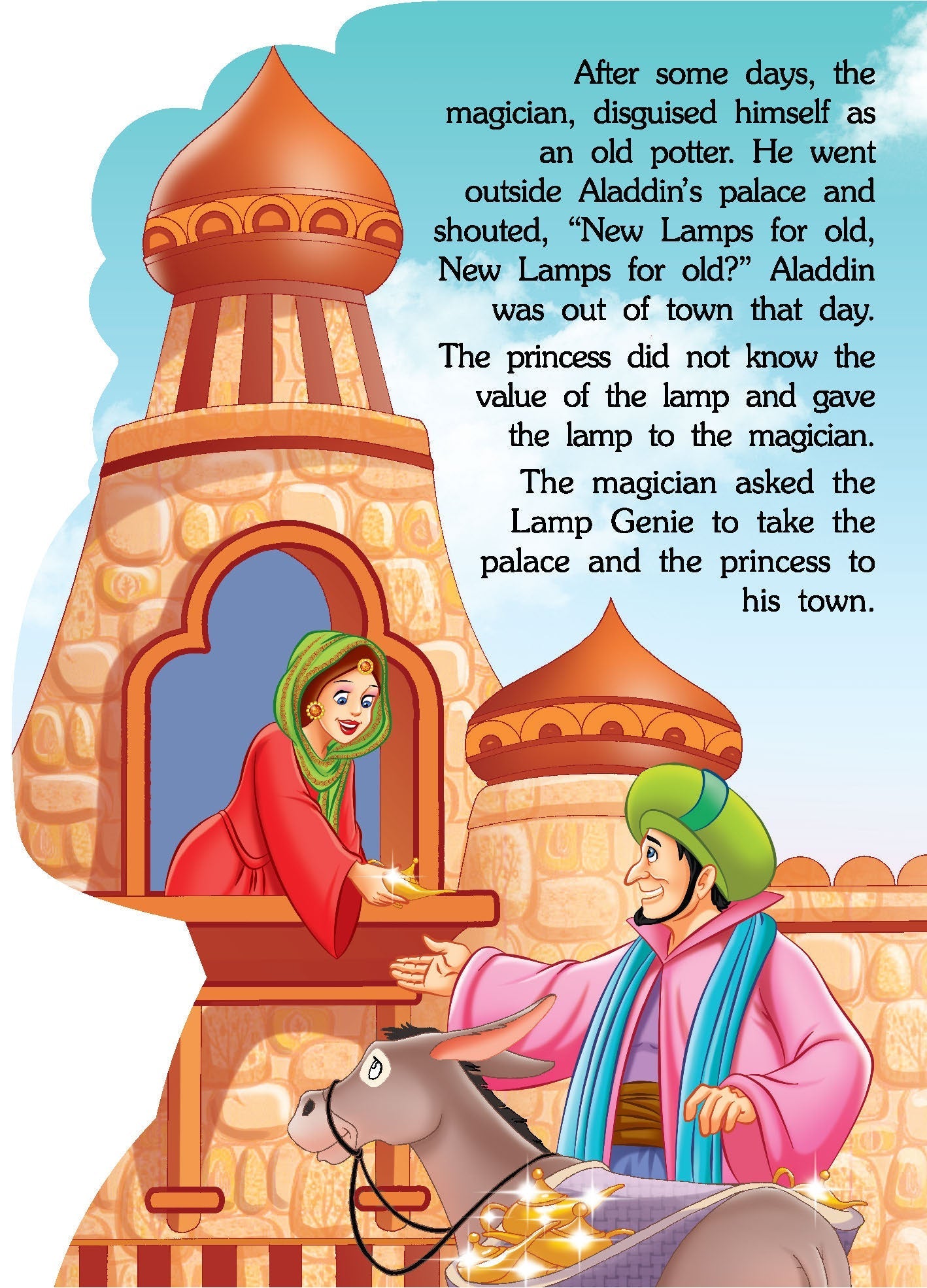 Fancy Story Board Book - Aladin - Tinycubs - 