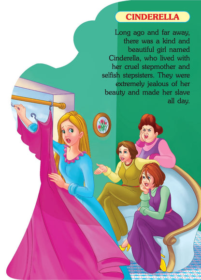 Fancy Story Board Book - Cinderella - Tinycubs - 