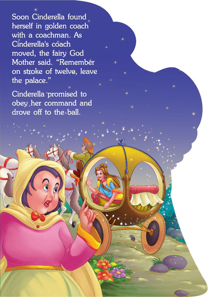 Fancy Story Board Book - Cinderella - Tinycubs - 