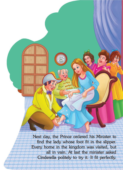 Fancy Story Board Book - Cinderella - Tinycubs - 