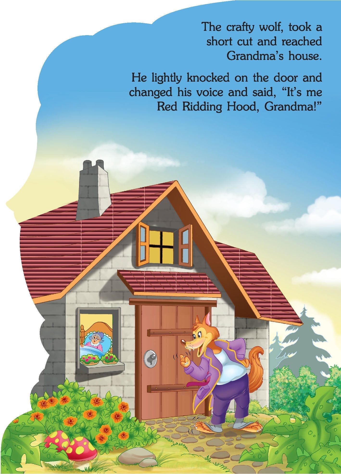 Fancy Story Board Book - Little Red Riding Hood - Tinycubs - 