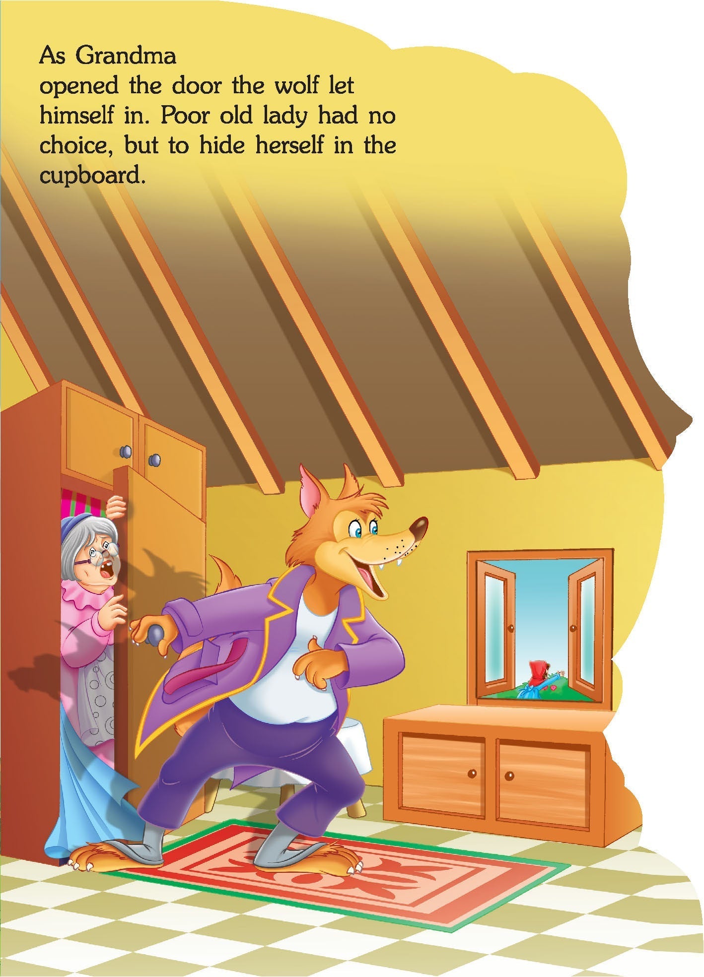 Fancy Story Board Book - Little Red Riding Hood - Tinycubs - 