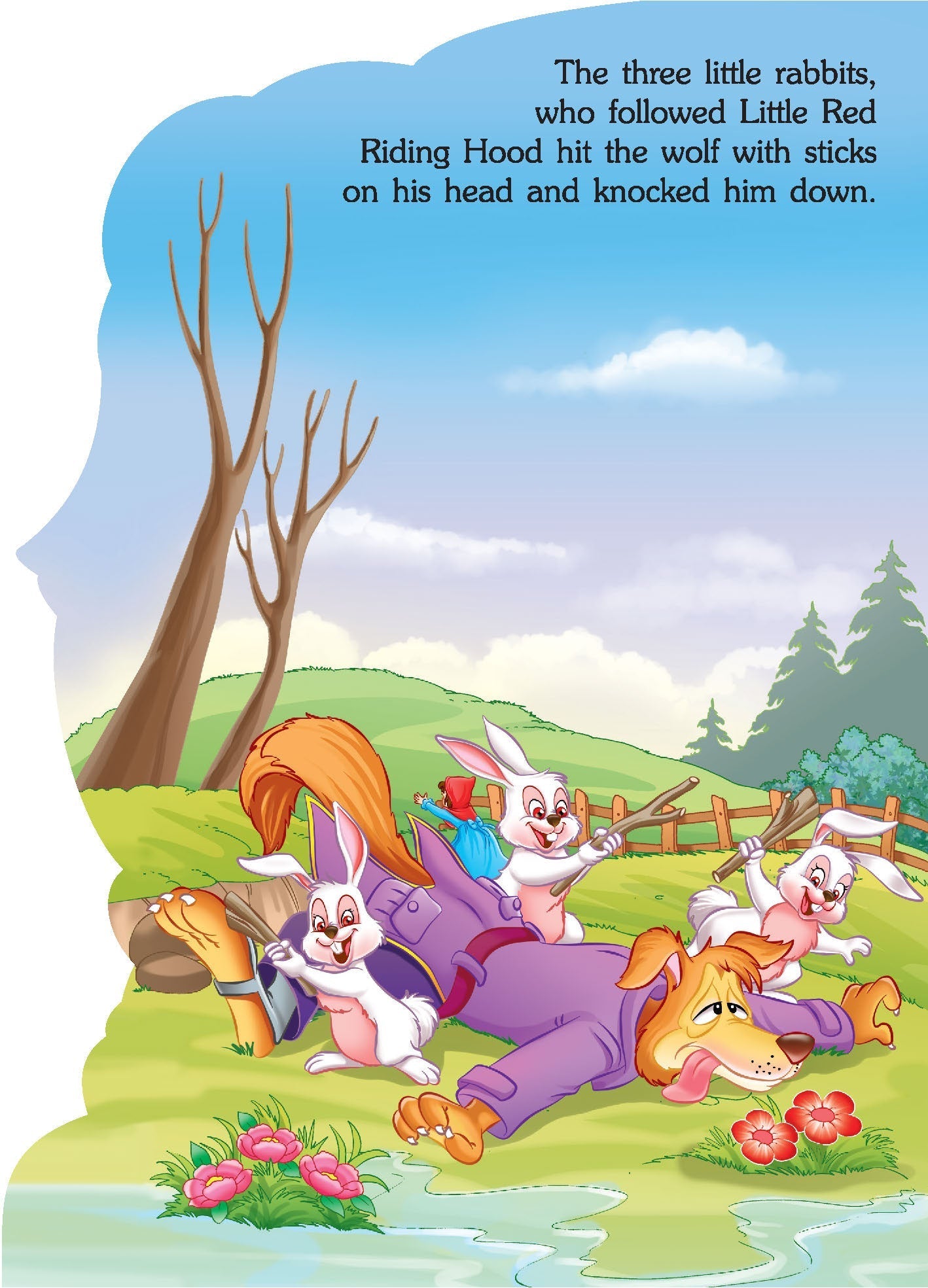 Fancy Story Board Book - Little Red Riding Hood - Tinycubs - 