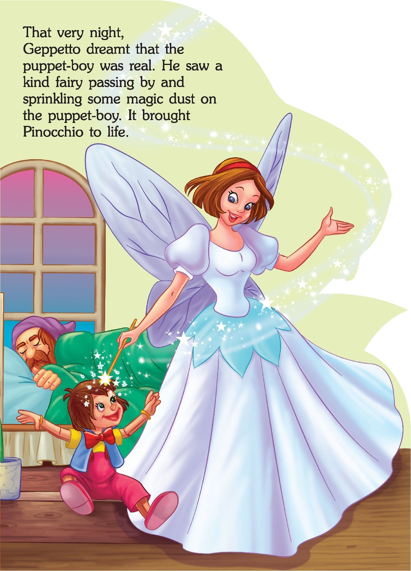 Fancy Story Board Book - Pinocchio - Tinycubs - 