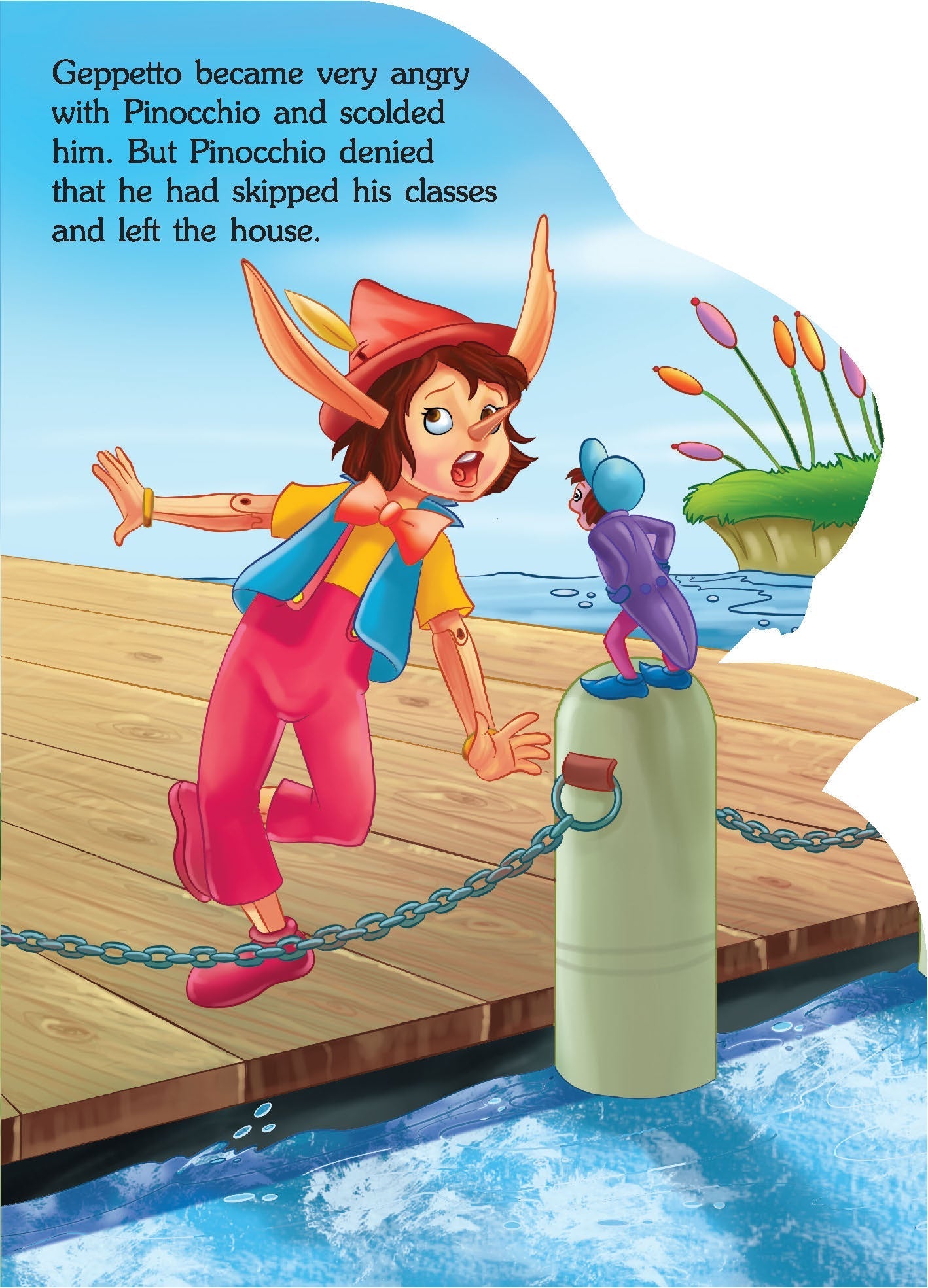 Fancy Story Board Book - Pinocchio - Tinycubs - 