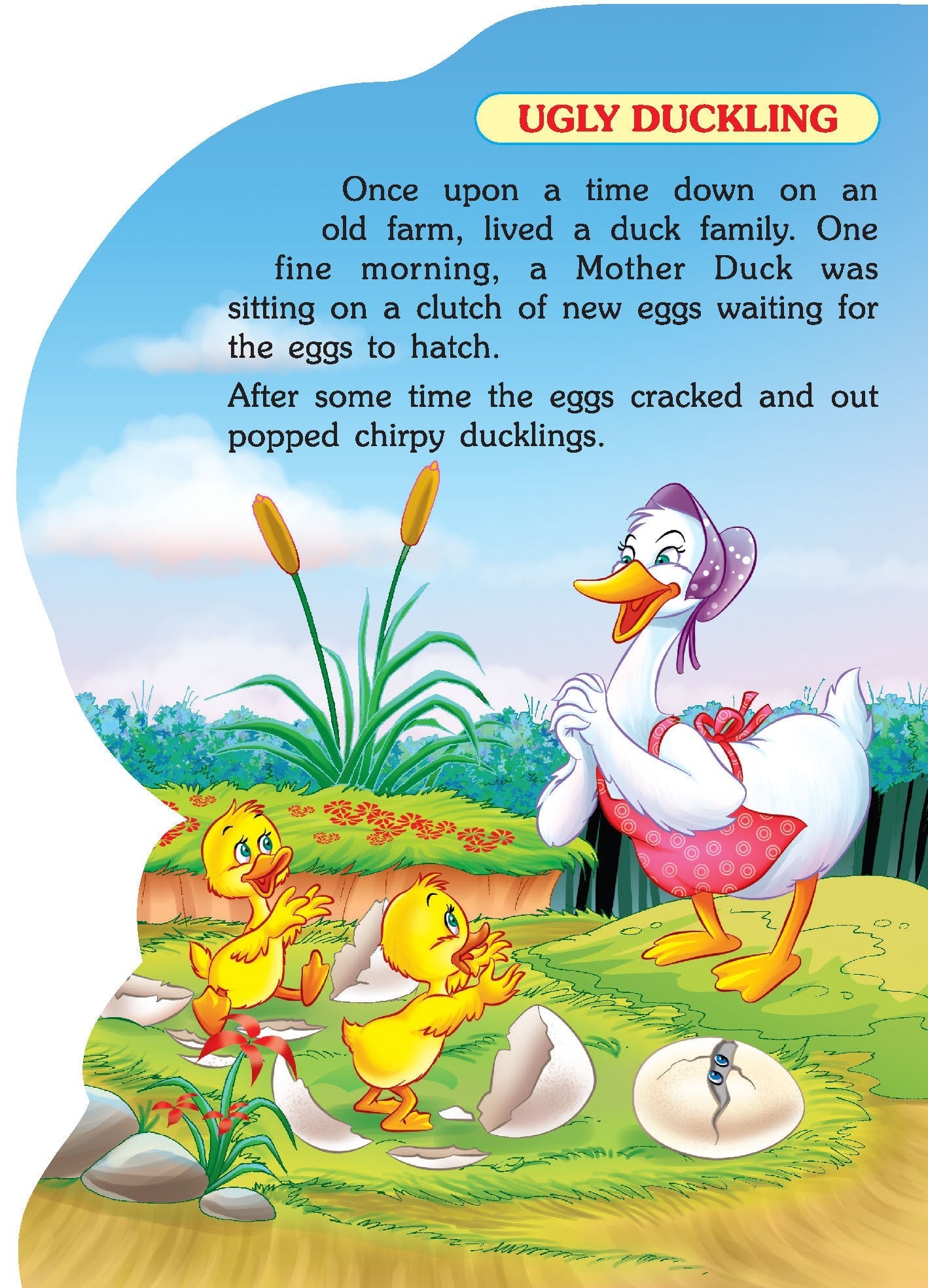 Fancy Story Board Book - Ugly Duckling - Tinycubs - 