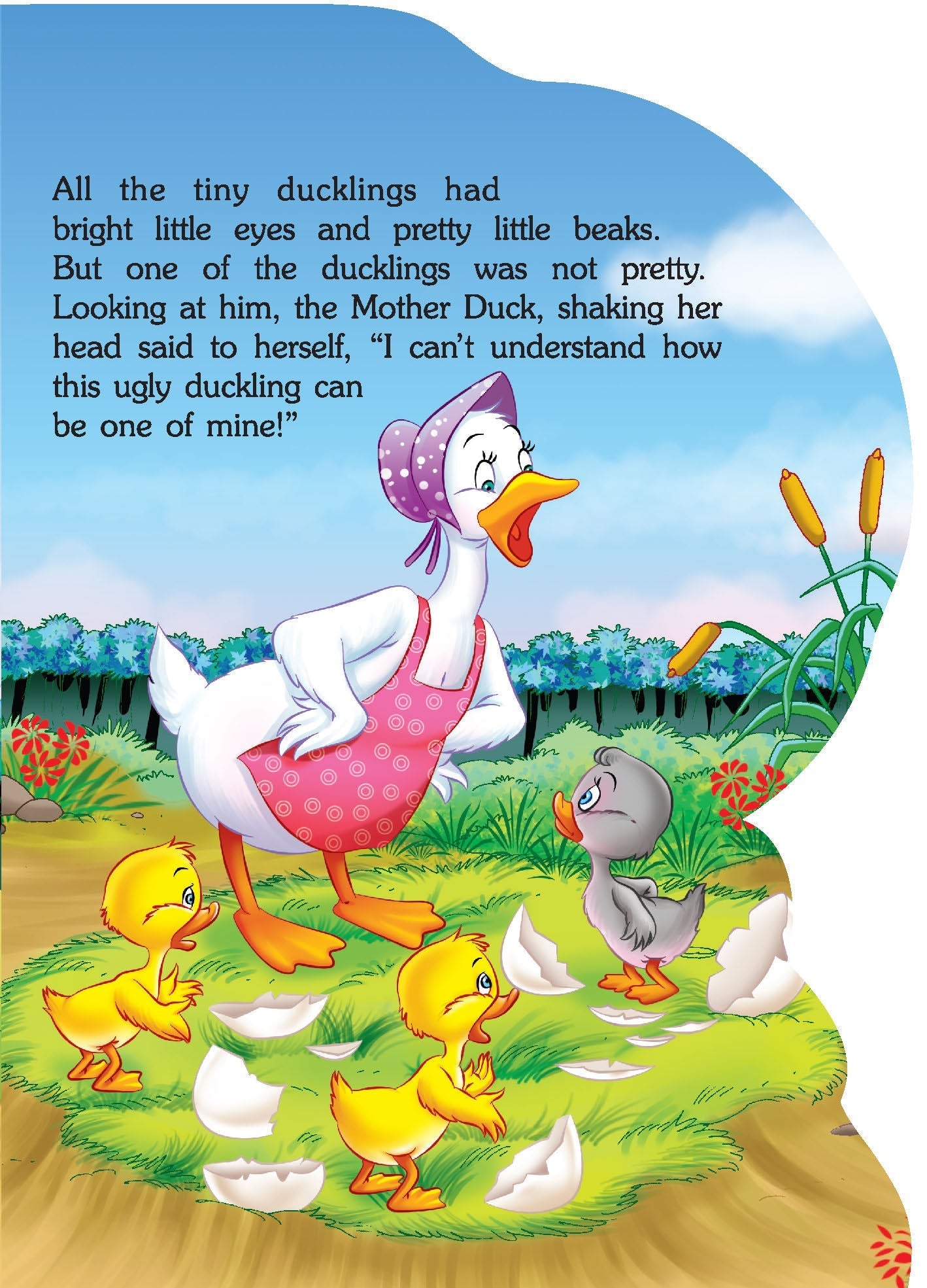 Fancy Story Board Book - Ugly Duckling - Tinycubs - 