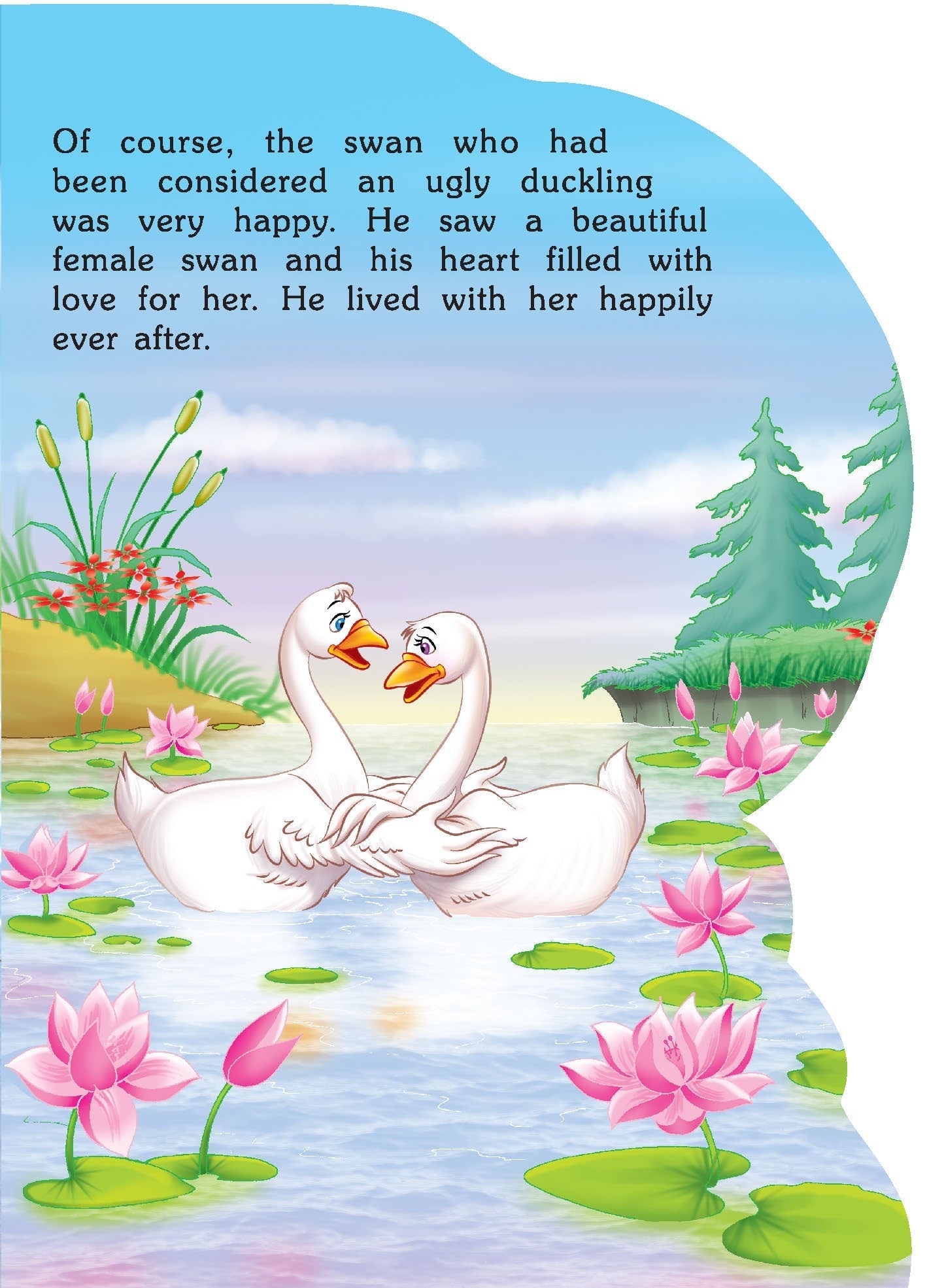 Fancy Story Board Book - Ugly Duckling - Tinycubs - 