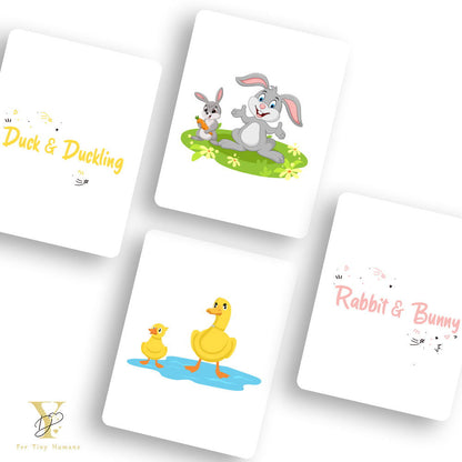 Farm Animals Flash Cards & Diwali Bodysuit Gift Set - Tinycubs - 
