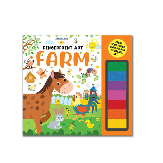 Fingerprint Art Books - Farm - Tinycubs - 