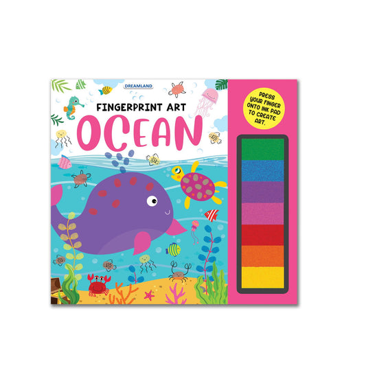 Fingerprint Art Books - Ocean - Tinycubs - 