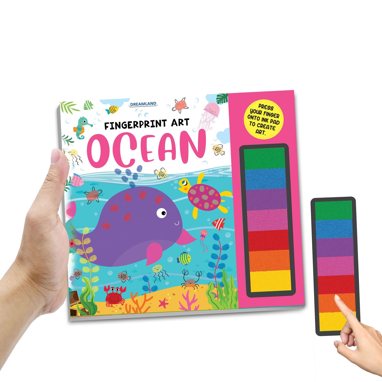 Fingerprint Art Books - Ocean - Tinycubs - 