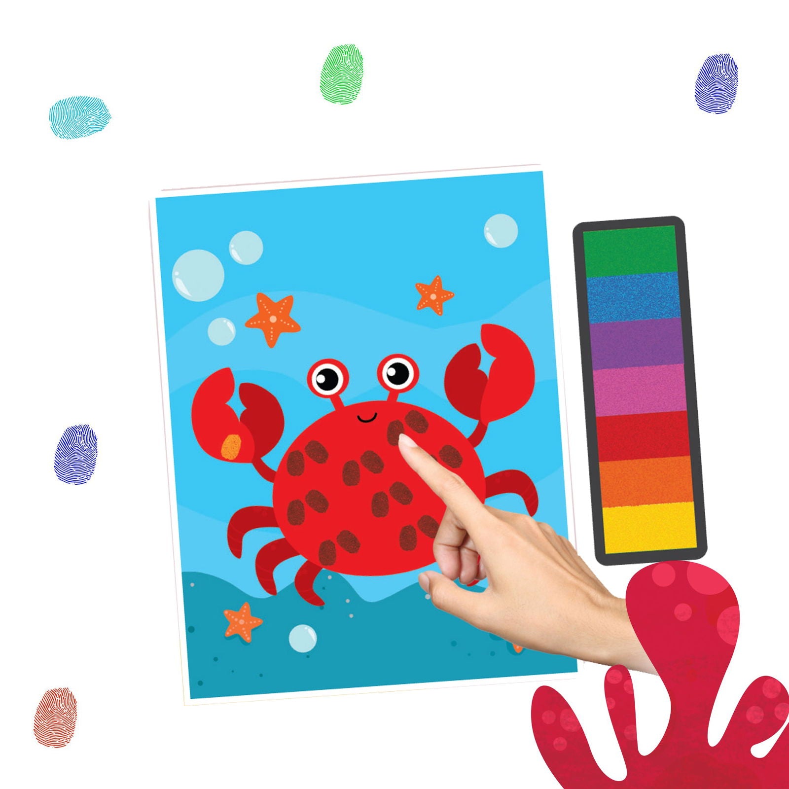 Fingerprint Art Books - Ocean - Tinycubs - 