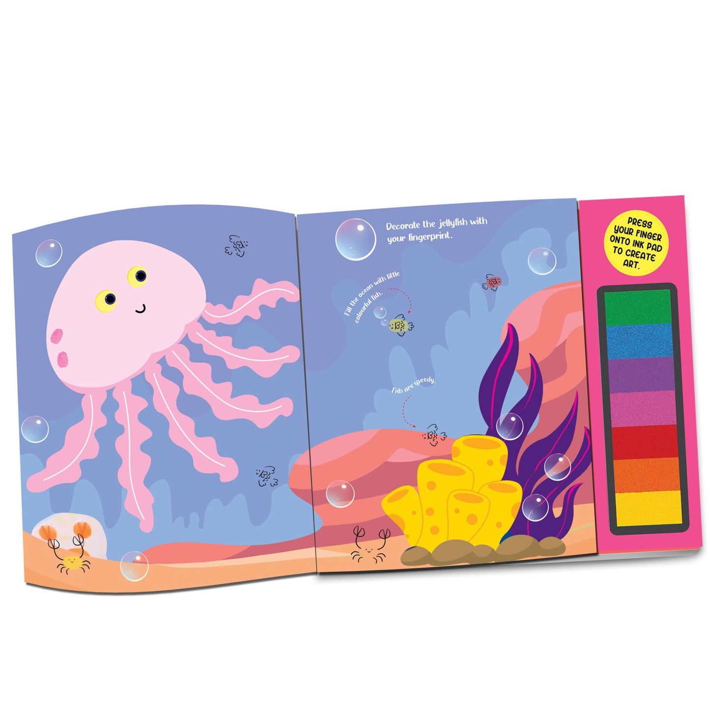 Fingerprint Art Books - Ocean - Tinycubs - 