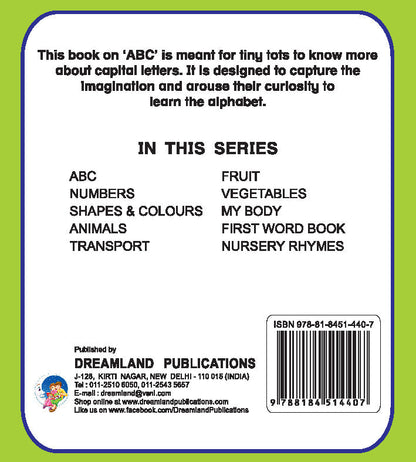 First Padded Board Book - ABC - Tinycubs - 