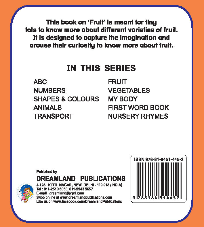 First Padded Board Book - Fruit - Tinycubs - 