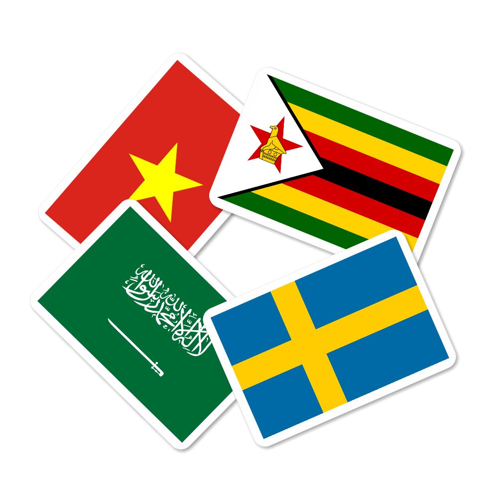 Flags part 2 Flashcards - Tinycubs - 
