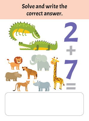 Flash Cards Addition and Subtraction  - 30 Double Sided Wipe Clean Flash Cards for Kids (With Free Pen) - Tinycubs - 