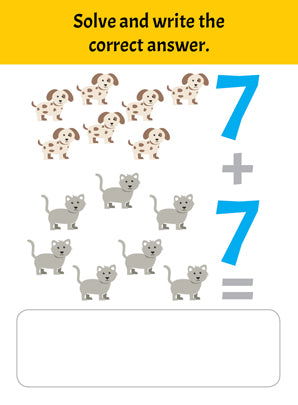 Flash Cards Addition and Subtraction  - 30 Double Sided Wipe Clean Flash Cards for Kids (With Free Pen) - Tinycubs - 
