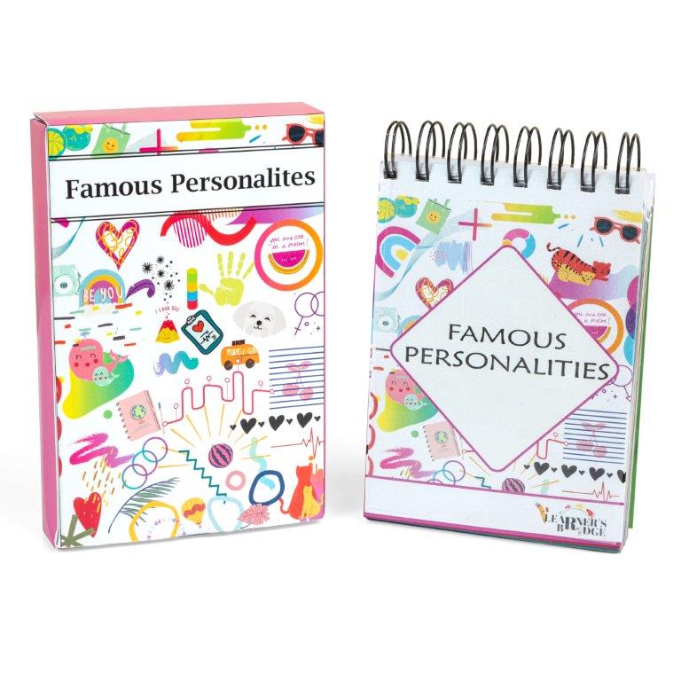 Flash Cards Famous Personalities - Tinycubs - 