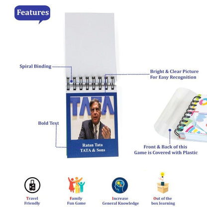 Flash Cards Famous Personalities - Tinycubs - 