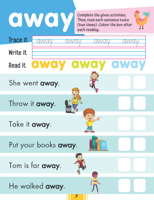 Fluency Sentences Book 1 - Tinycubs - 