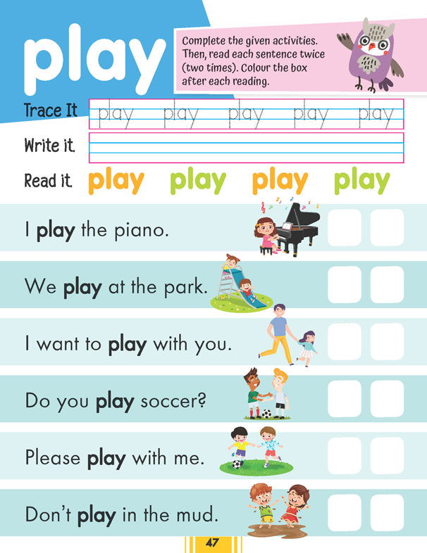 Fluency Sentences Book 1 - Tinycubs - 