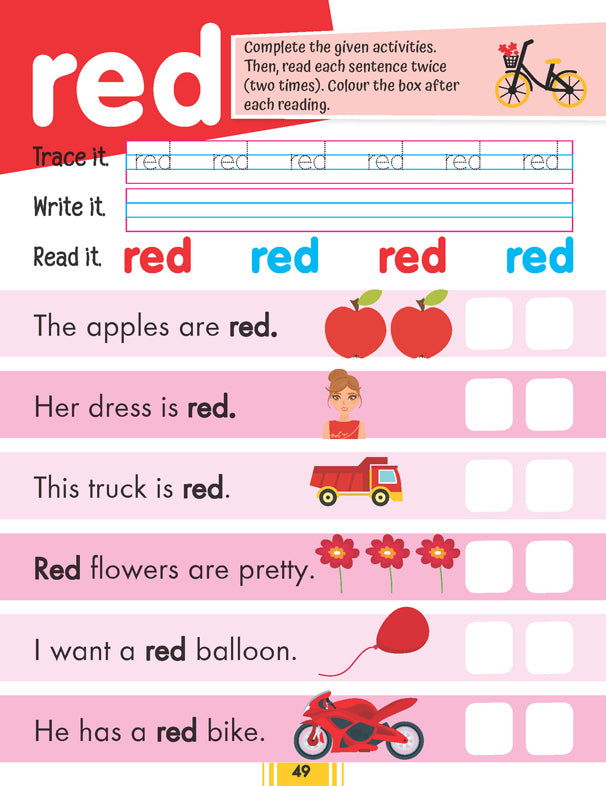 Fluency Sentences Book 1 - Tinycubs - 
