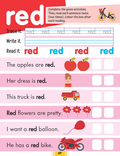 Fluency Sentences Book 1 - Tinycubs - 