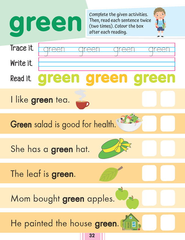 Fluency Sentences Book 4 - Tinycubs - 