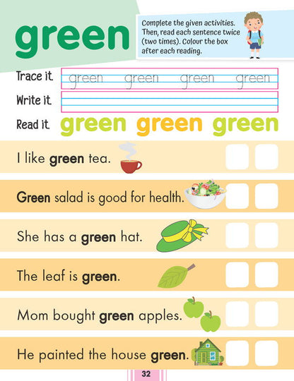 Fluency Sentences Book 4 - Tinycubs - 