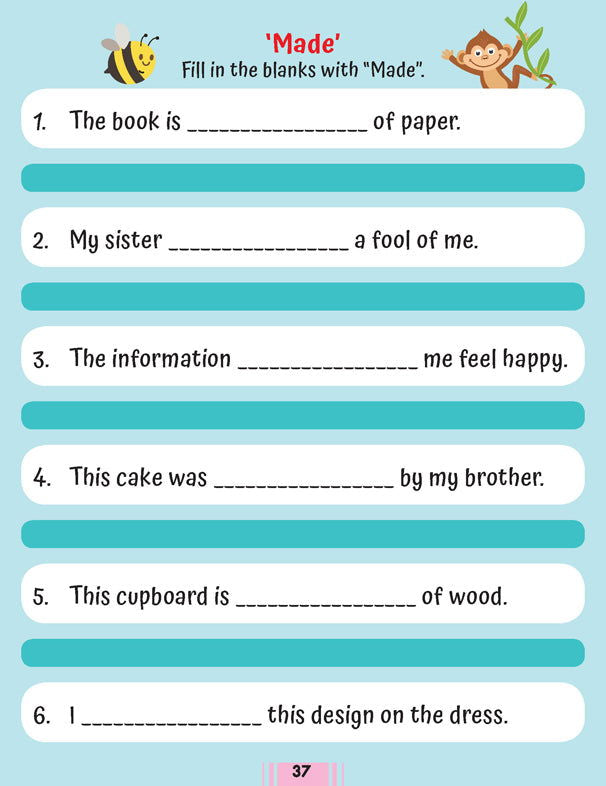 Fluency Sentences Book 4 - Tinycubs - 
