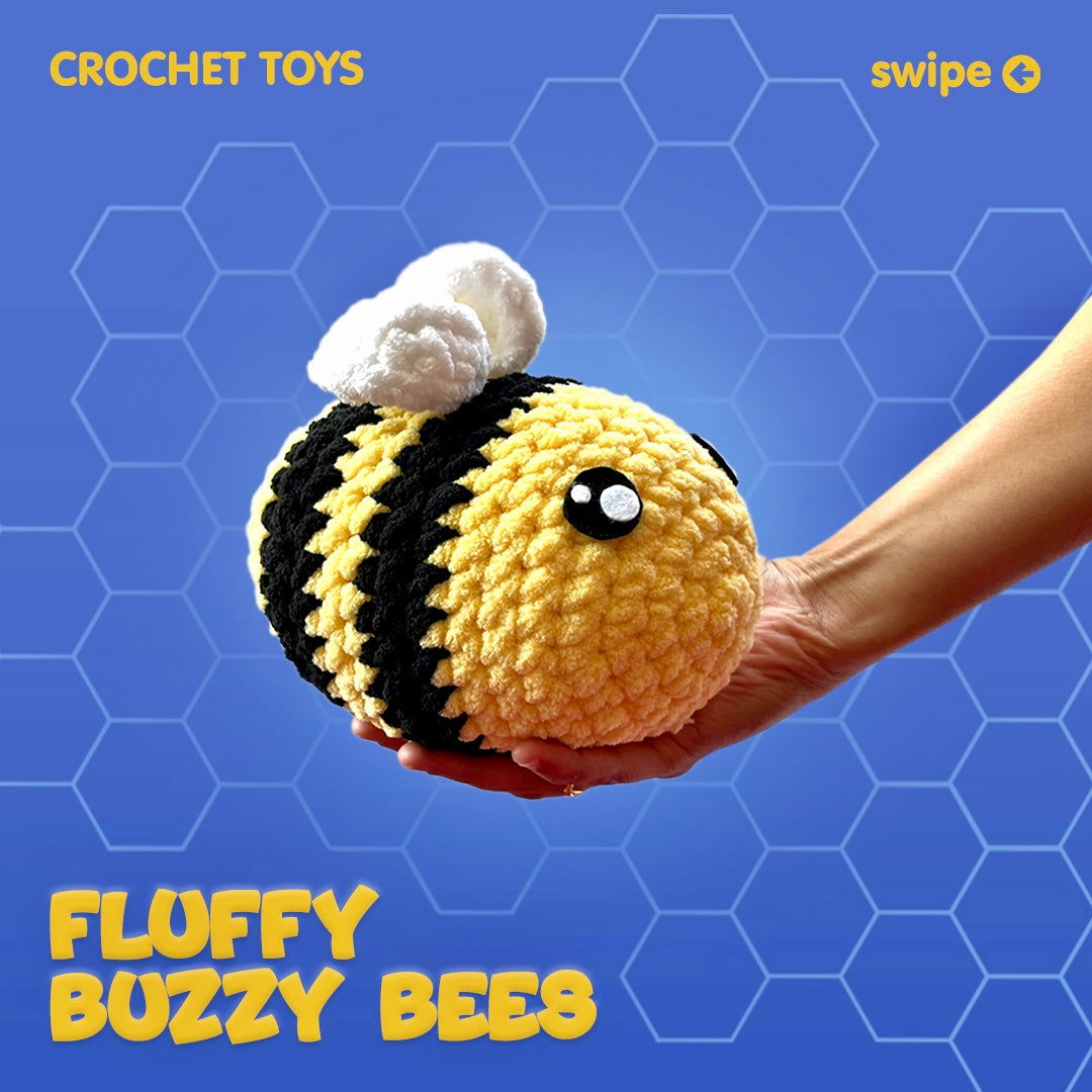 Fluffy buzzy bees - Tinycubs - 