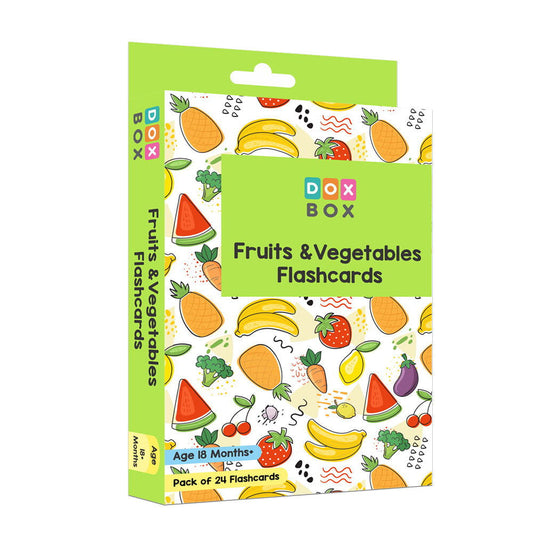Fruits and Vegetables Flashcards - Tinycubs - 