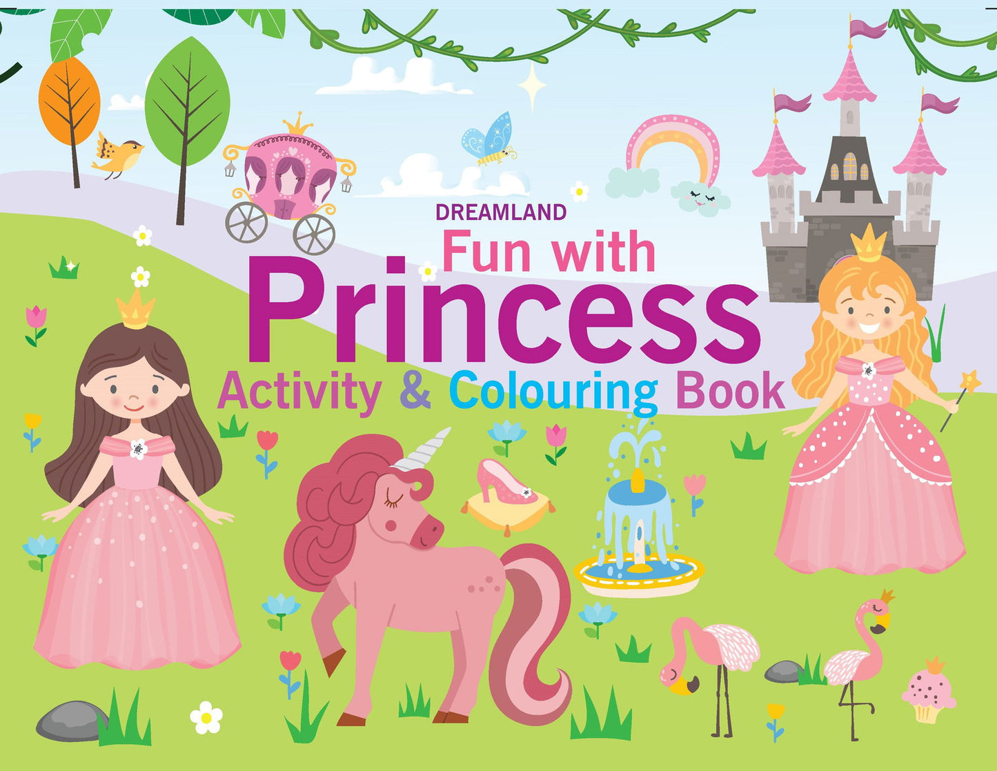 Fun with Princess Activity & Colouring - Tinycubs - 