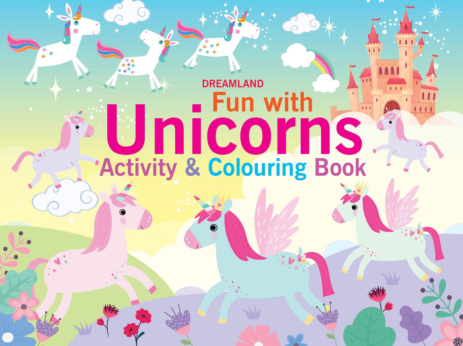 Fun with Unicorns Activity & Colouring - Tinycubs - 