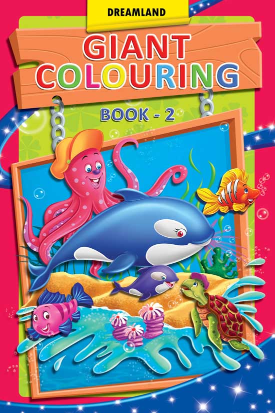 Giant Colouring Book - 2 - Tinycubs - 