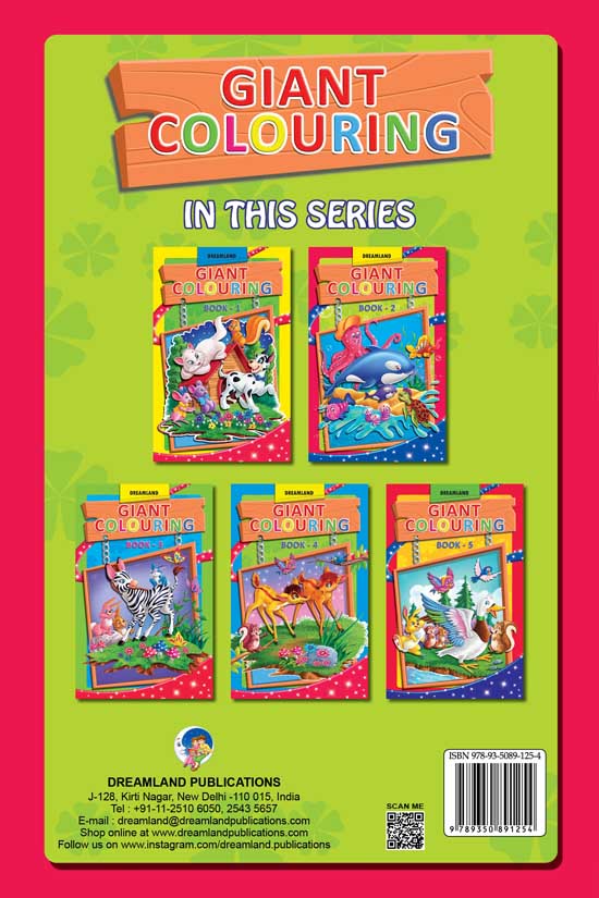 Giant Colouring Book - 2 - Tinycubs - 